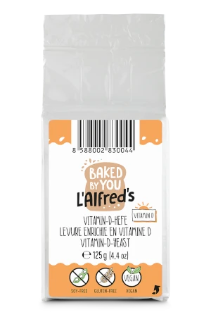 L'Alfred's Vitamin D dry yeast in 125g pack